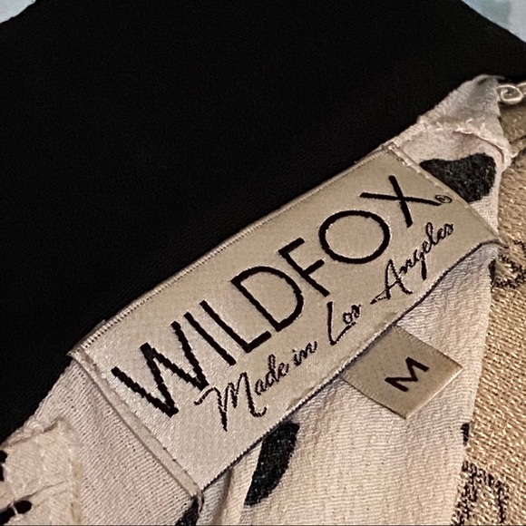 Wildfox white black polka dot spot print collared tank top sleeveless blouse - Picture 6 of 8